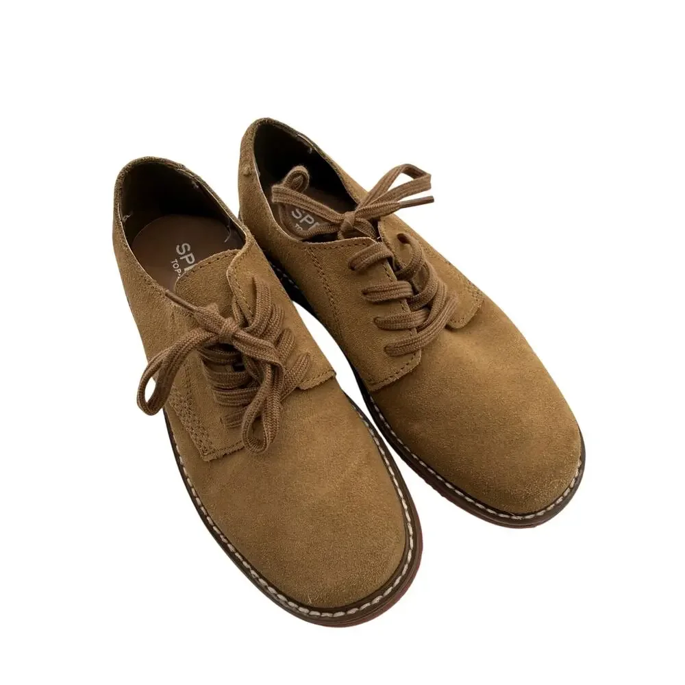 Sperry Top Sider Kids/Boy's Caspian III Dirty Buck Oxford Lace-up Size 1